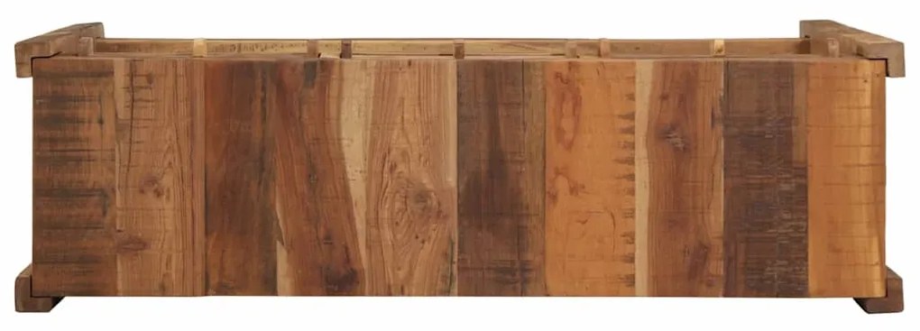 Mesa de Console 107x33x76 cm Madeira Recuperada