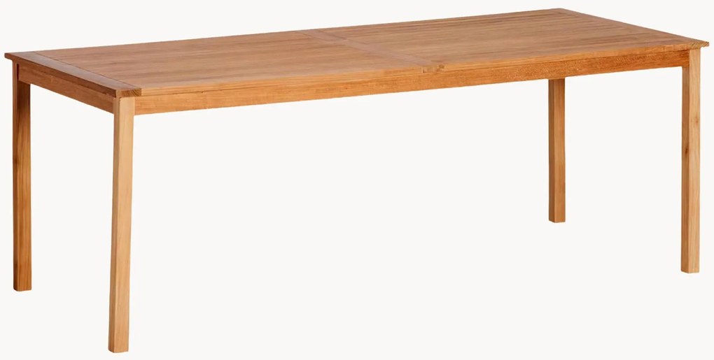 Mesa de jardim em madeira de teca Oxford, 210 x 90 cm