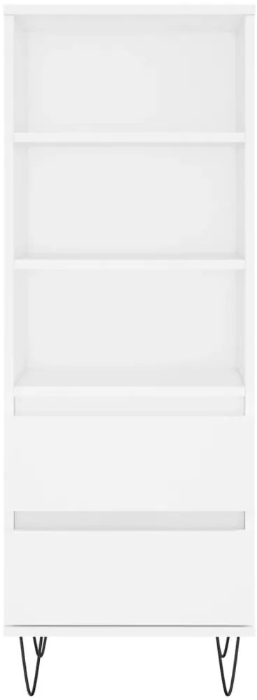 Aparador 40x36x110 cm derivados de madeira branco