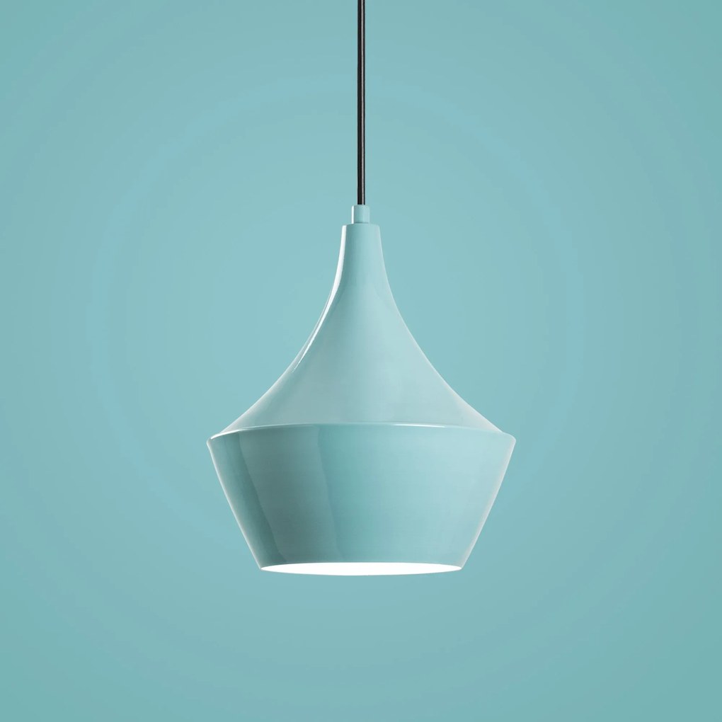 Candeeiro Chandelier Tom – Turquesa – Ø23 h:30 cm