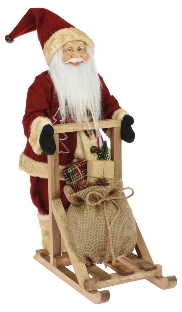 Figura Decorativa Pai Natal 25X45CM