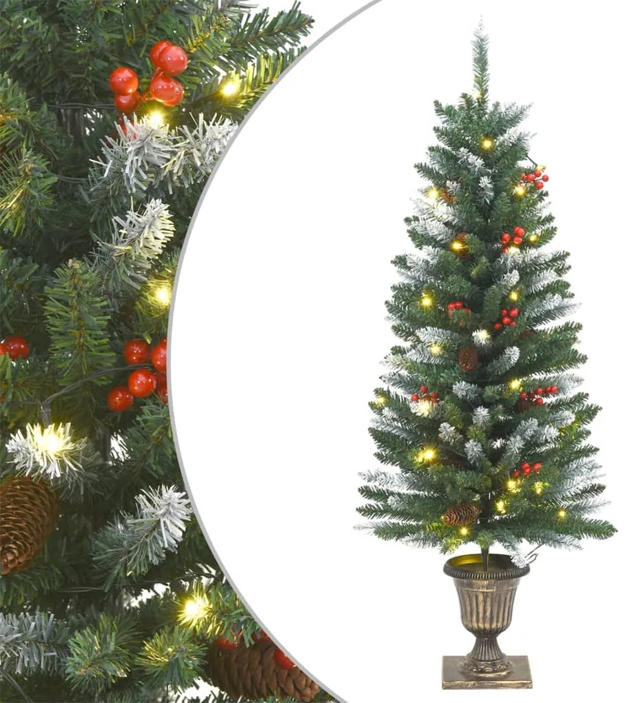 4 pcs conjunto de decorações de Natal para porta PVC