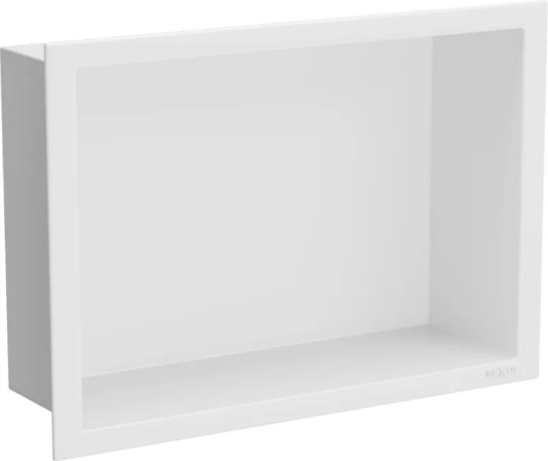 Mexen X-Wall-R prateleira embutida com flange 30 x 20 cm, branca - 1920302010
