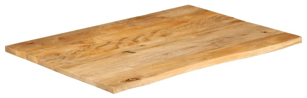 Tampo de mesa c/ borda viva 100x80x2,5 cm mangueira maciça