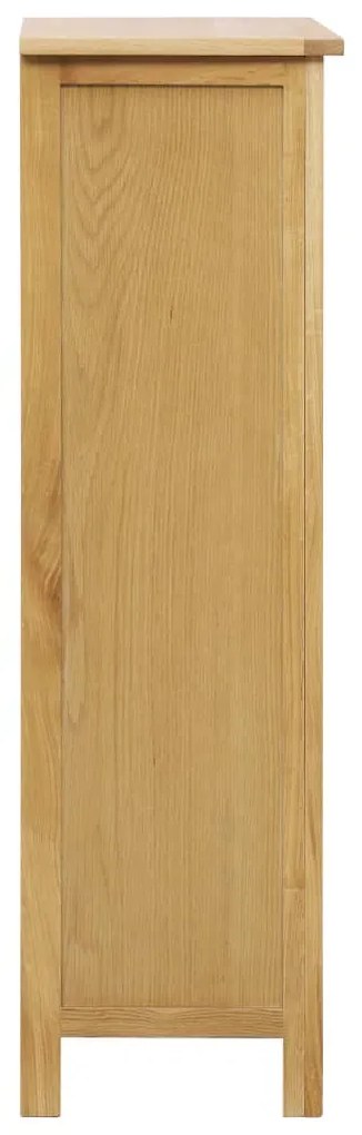Garrafeira 56x32x110 cm madeira de carvalho maciça