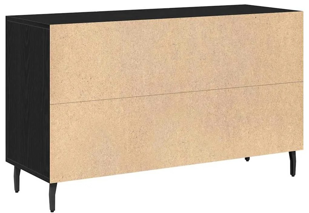 Buffet vidaXL Preto Carvalho 100x36x60 cm Madeira