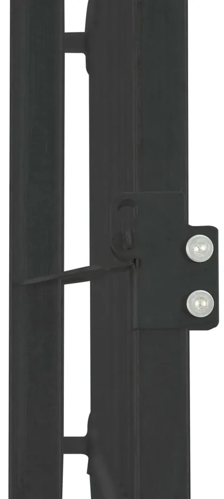 Canil de exterior com telhado 120x120x150 cm