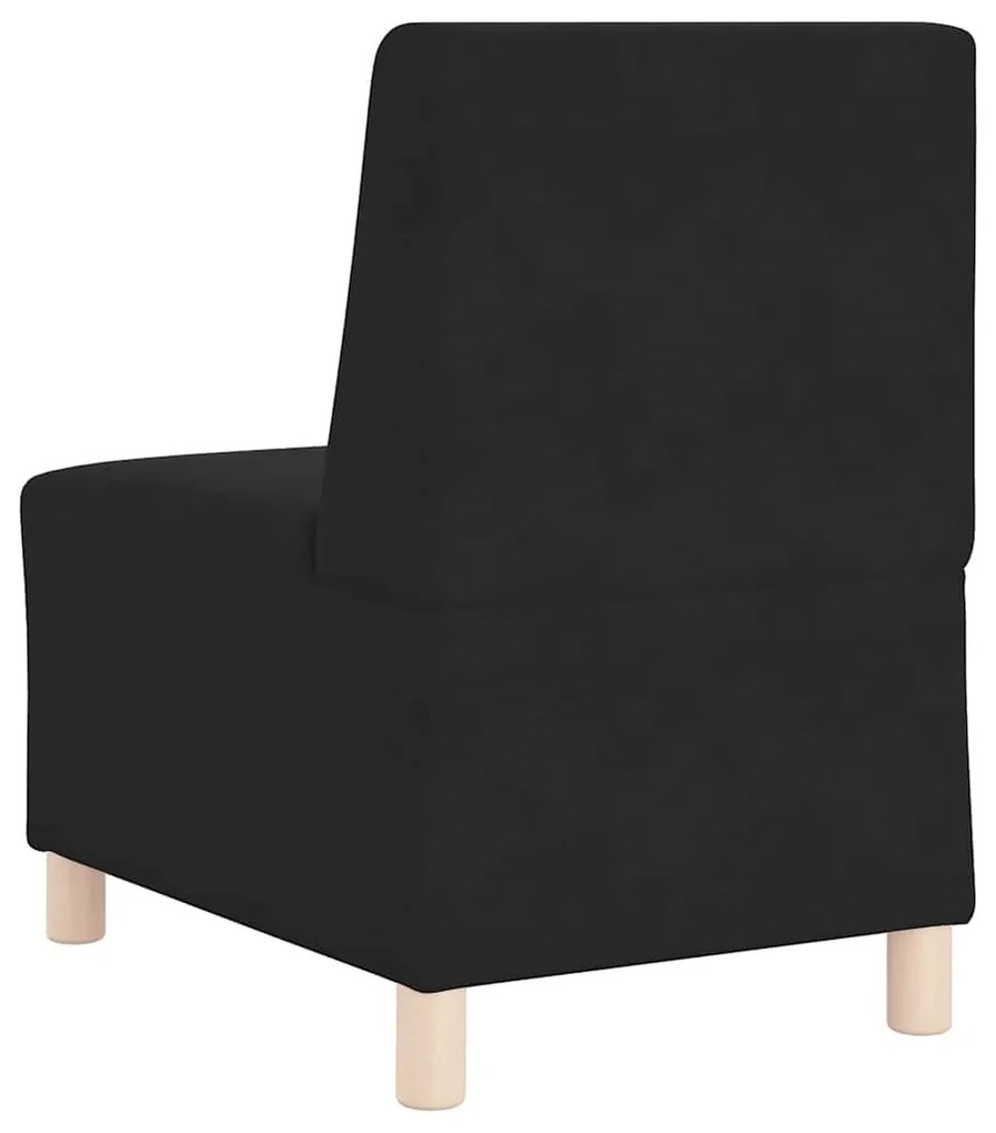 Poltrona 55 cm veludo preto