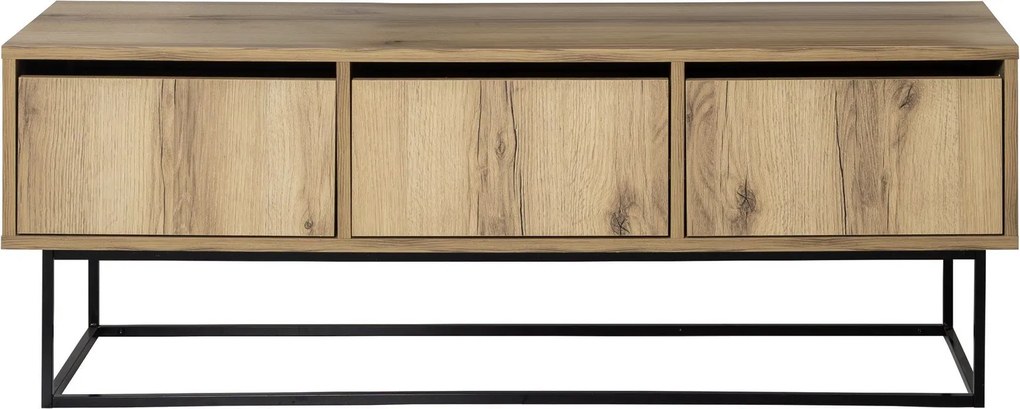 Móvel TV Kordon – Preto Felt – 140x50x40 cm