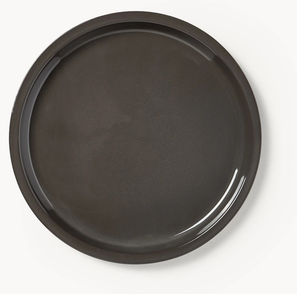 Serax x Kelly Wearstler, Prato de jantar em porcelana Dune, conjunto de 2