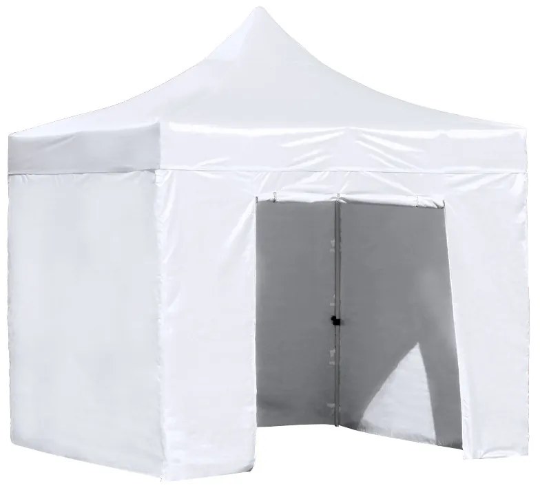 Tenda Jardim Para Festas, Feiras, Eventos 4x4 Force Plus (Kit Completo) Branca