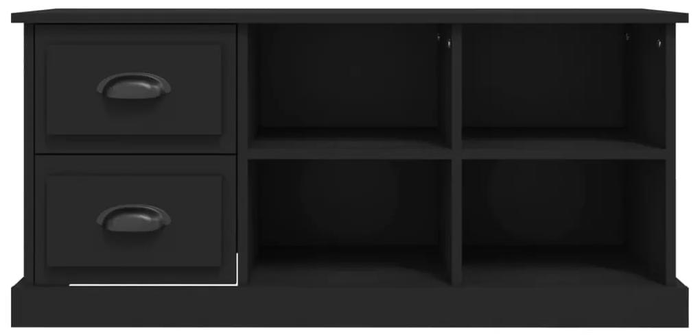 Móvel de TV 102x35,5x47,5 cm derivados de madeira preto
