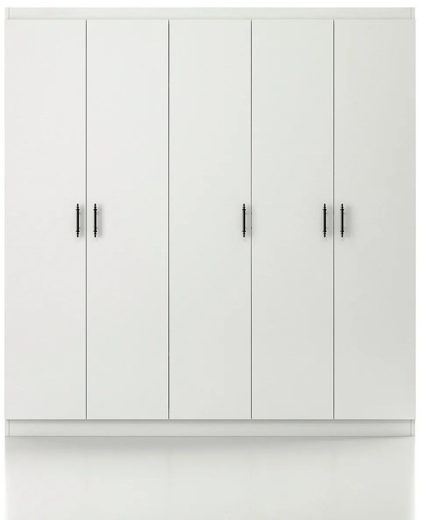Roupeiro Lavinia – Branco – 175x182x50 cm