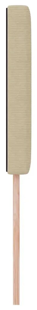 Cabeceira vidaXL Design Simples Verde Claro Cinza 100 cm Tecido de Cor