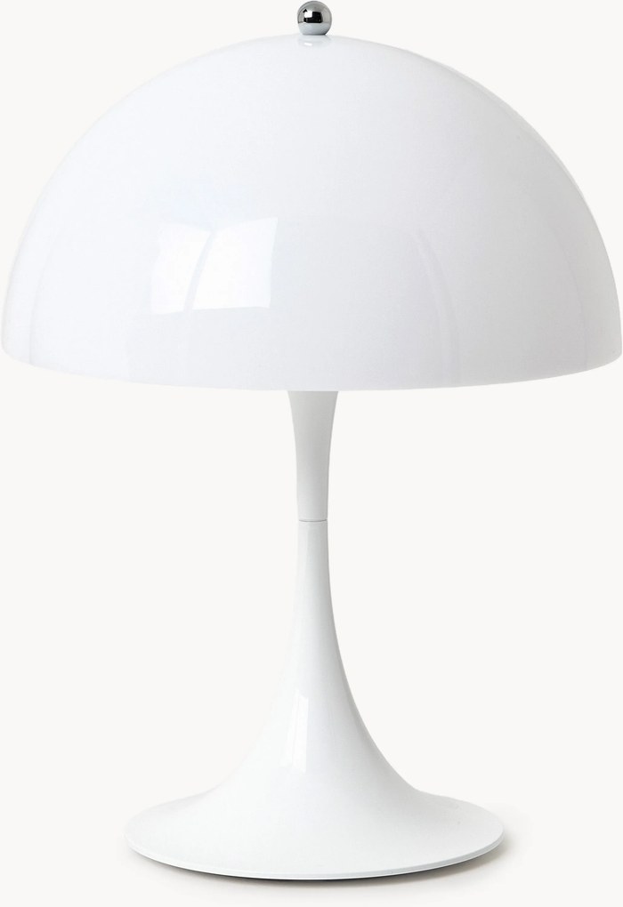 Candeeiro de mesa LED portátil e regulável Panthella 250, Design Verner Panton
