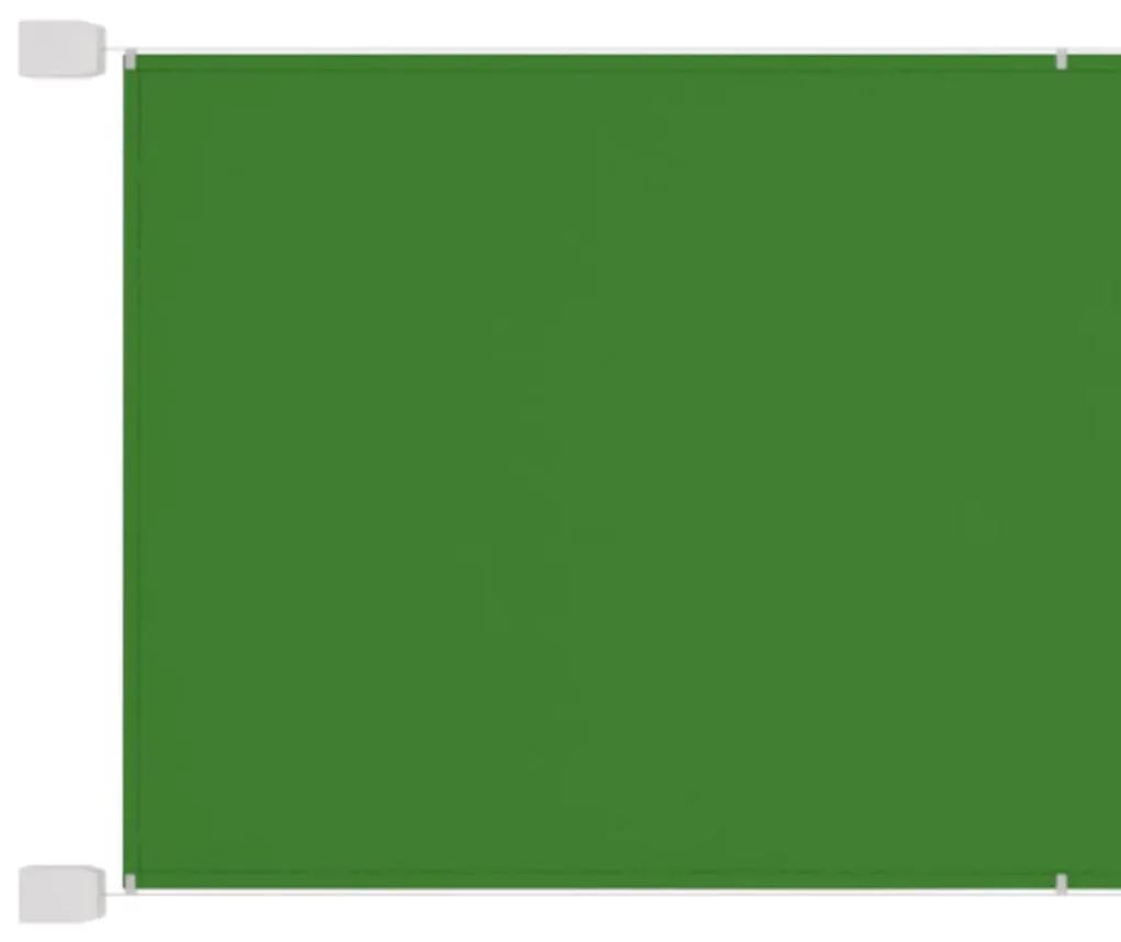 Toldo vertical 100x420 cm tecido oxford verde-claro