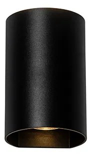 Candeeiro de parede redondo design preto - Sabbir Design