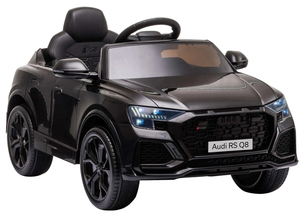 HOMCOM Carro Elétrico Infantil Licença Audi RS Q8 Crianças 3 a 5 Anos Bateria 6V Controle Remoto Segurança Velocidade Máx 3km/h