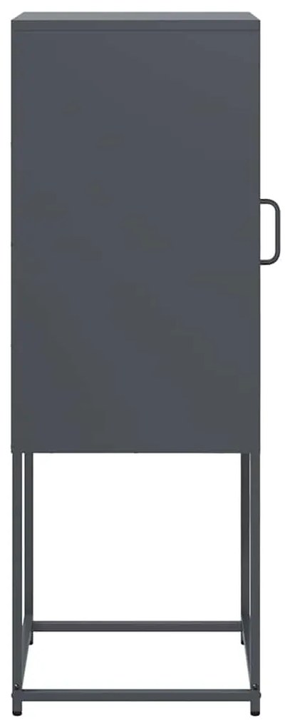Aparador 36x39x107 cm aço laminado a frio antracite