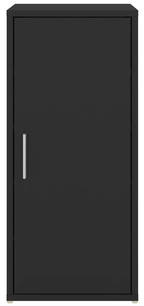 Sapateiras 2 pcs 32x35x70 cm contraplacado preto