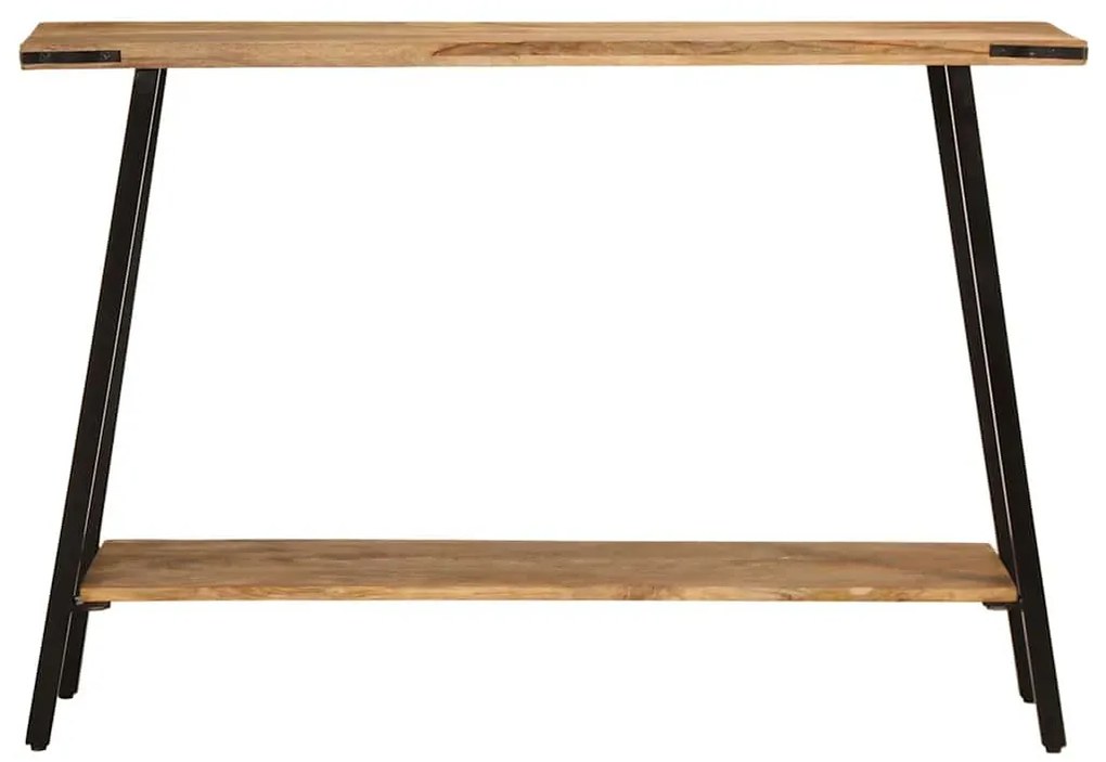 Mesa consola 110x30x75 cm madeira de mangueira maciça