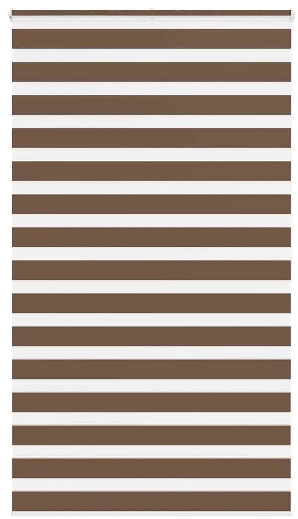 vidaXL Cortina de zebra 120x200 cm largura do tecido 115,9cm poliéster