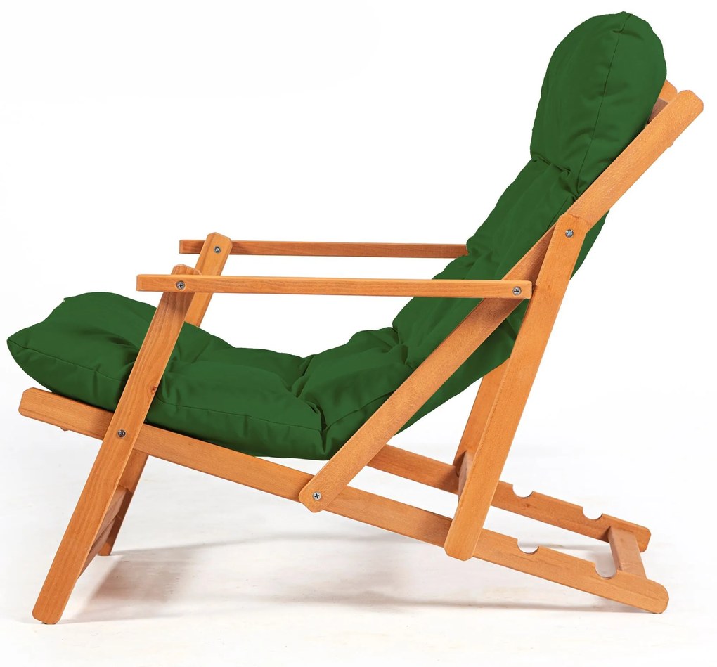 Cadeira de Jardim My008 – Verde Natural – 50x81x50 cm | Tribo Home