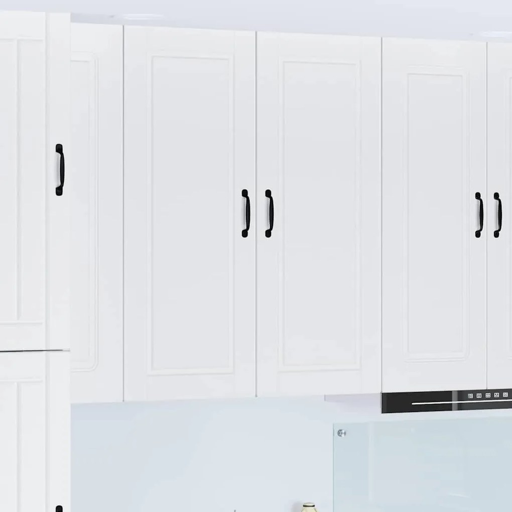 vidaXL Armário de cozinha suspenso com porta Branco 40 x 31 x 100 cm