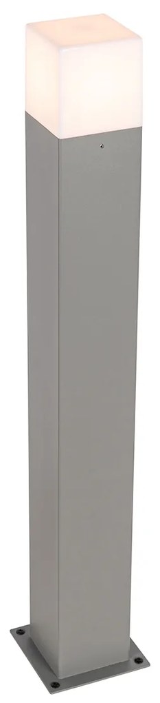 Candeeiro de pé exterior moderno cinzento 70 cm IP44 - Denmark Moderno