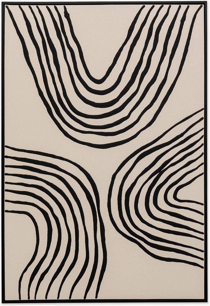 Quadro em tela pintado à mão Bow