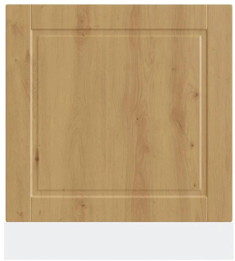 Painel máquina lavar louça Porto carvalho artesanal 60x1,5x67cm