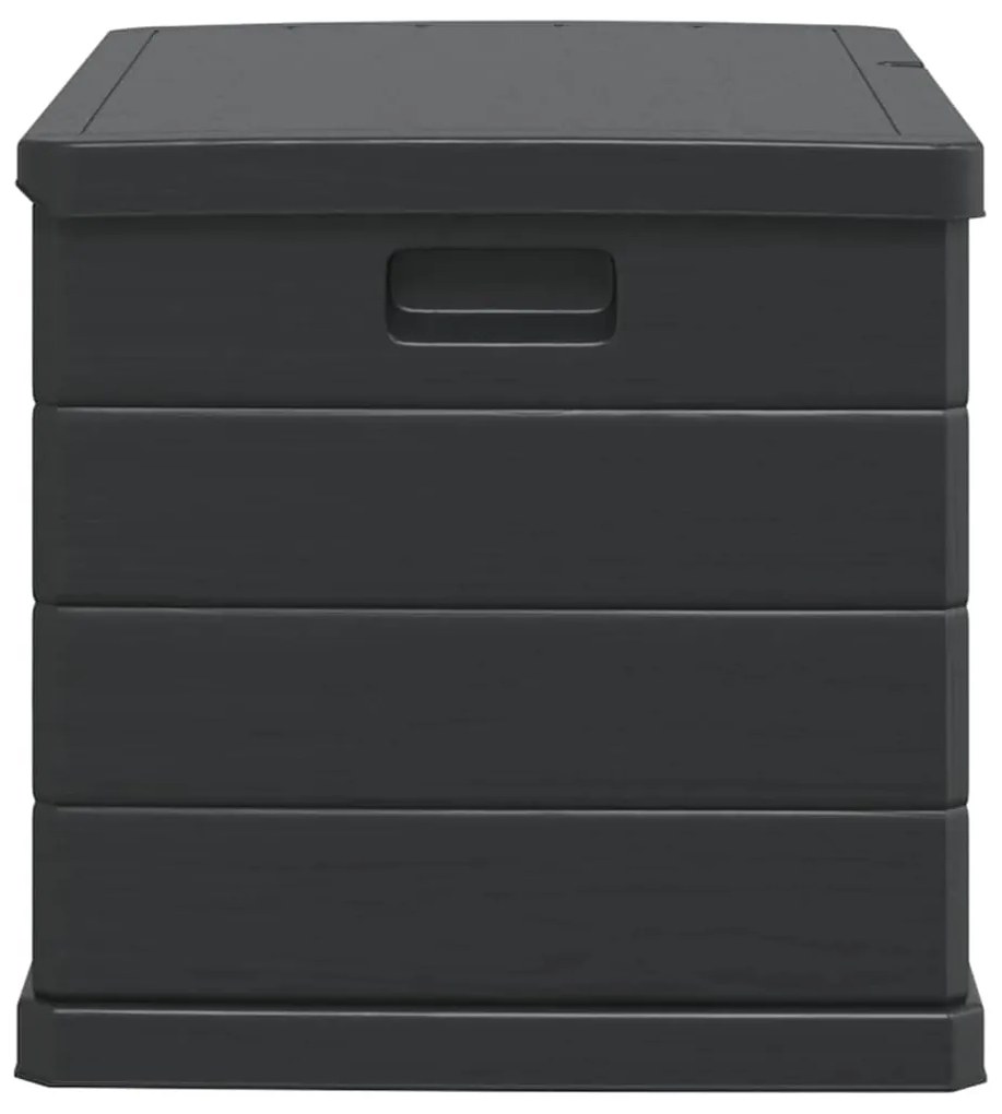 Caixa de Armazenamento para Jardim - Antracite, 77,5 x 54,5 x 53 cm, P