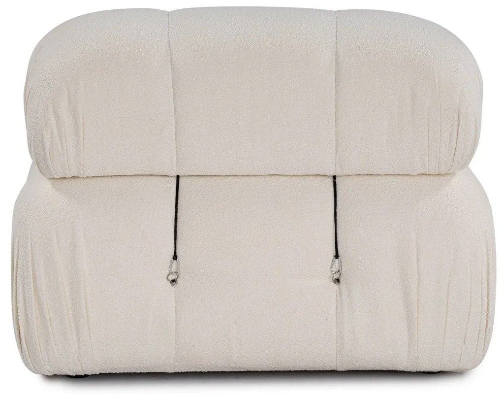 Sofá de 1 Lugar Bubble – Branco – 95x95x75 cm
