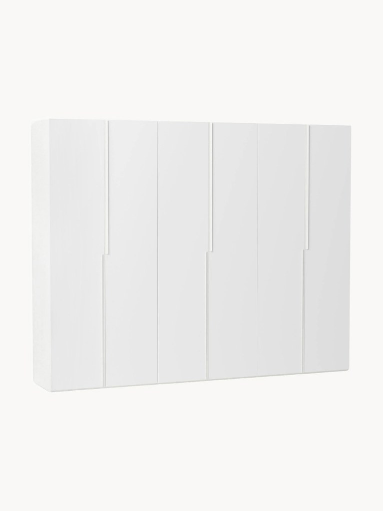 Roupeiro modular com portas articuladas Leon, L 300 cm, vários tamanhos