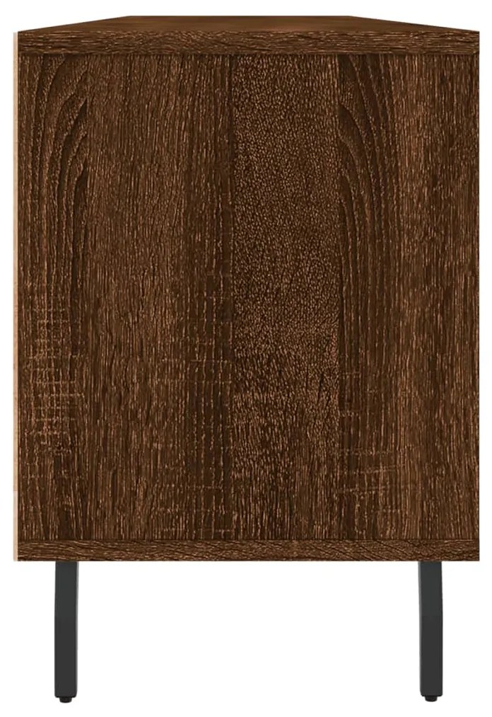 Móvel TV 150x30x44,5 cm derivados de madeira carvalho castanho