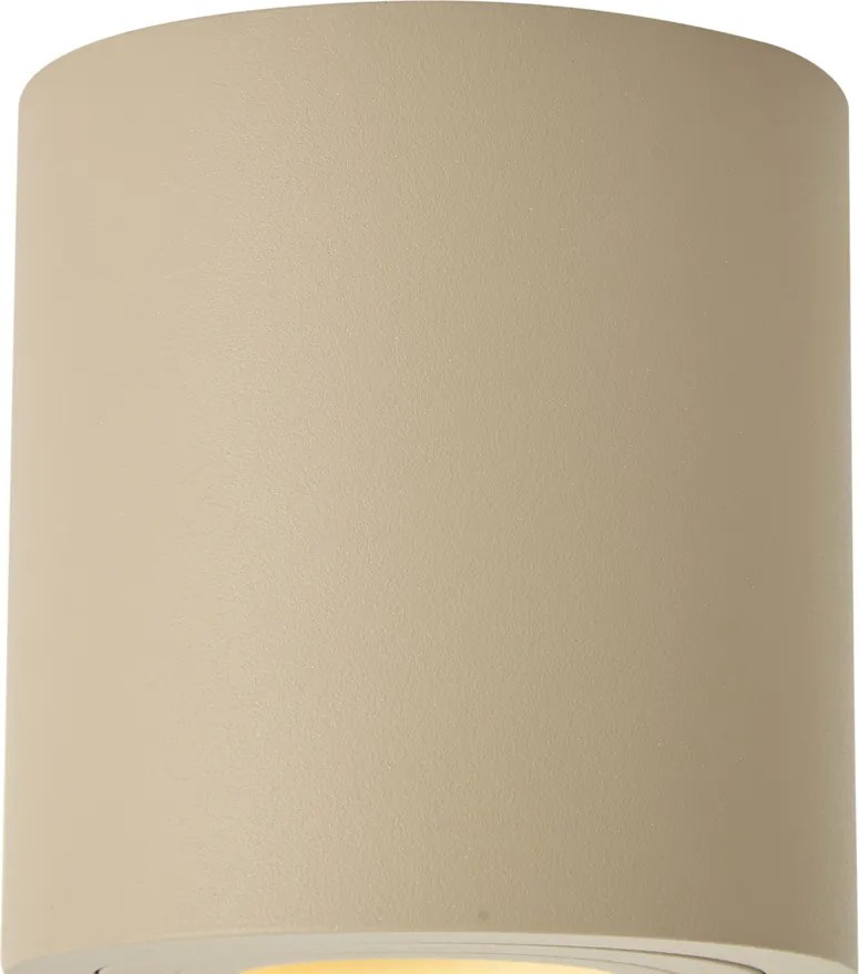 Foco de Teto Moderno Taupe GU10 50mm IP44 - Capa