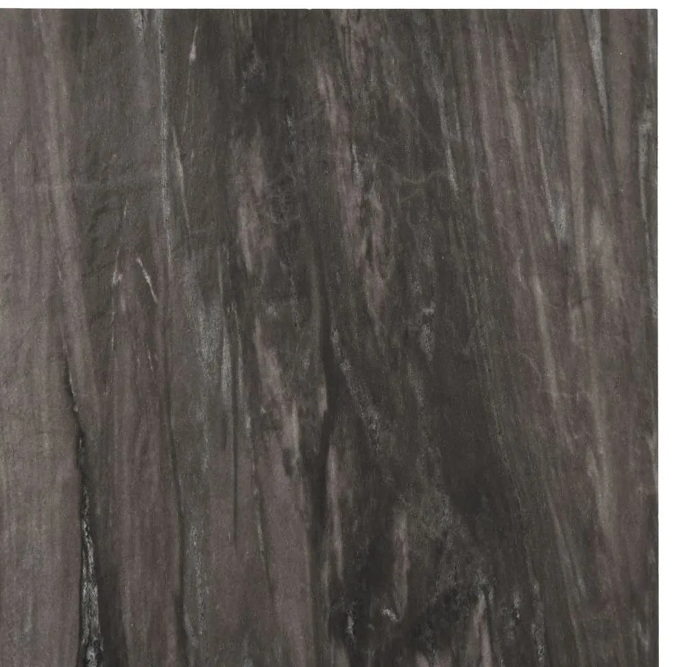 Tábuas soalho autoadesivas 20 pcs 1,86 m² PVC cinzento-escuro