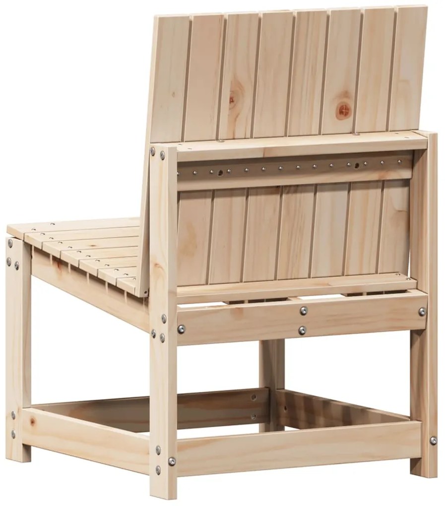 Conjunto de Jardim - 2 Poltronas e 1 Mesa - Madeira de Pinho Maciça