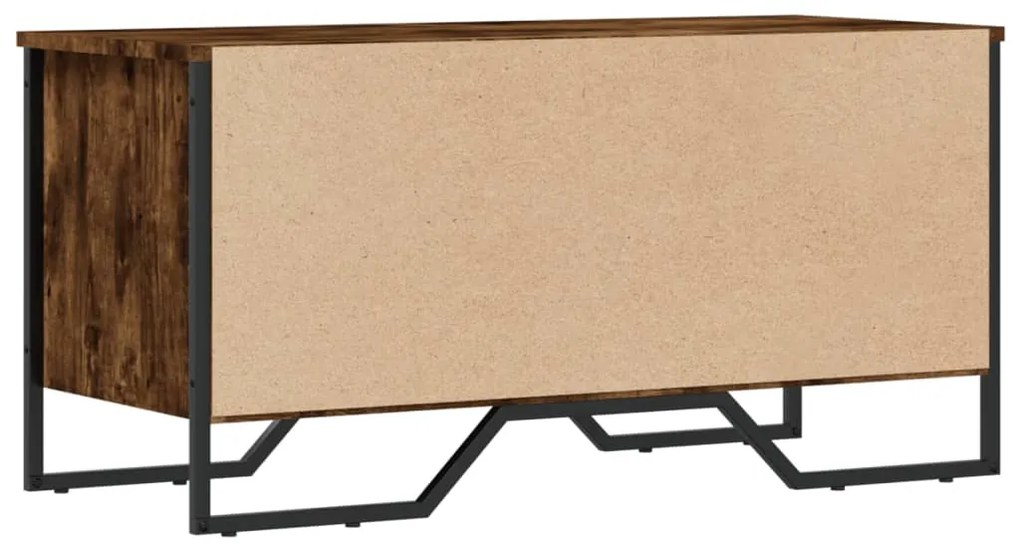 Sapateira 90x38x45,5 cm derivados de madeira carvalho fumado