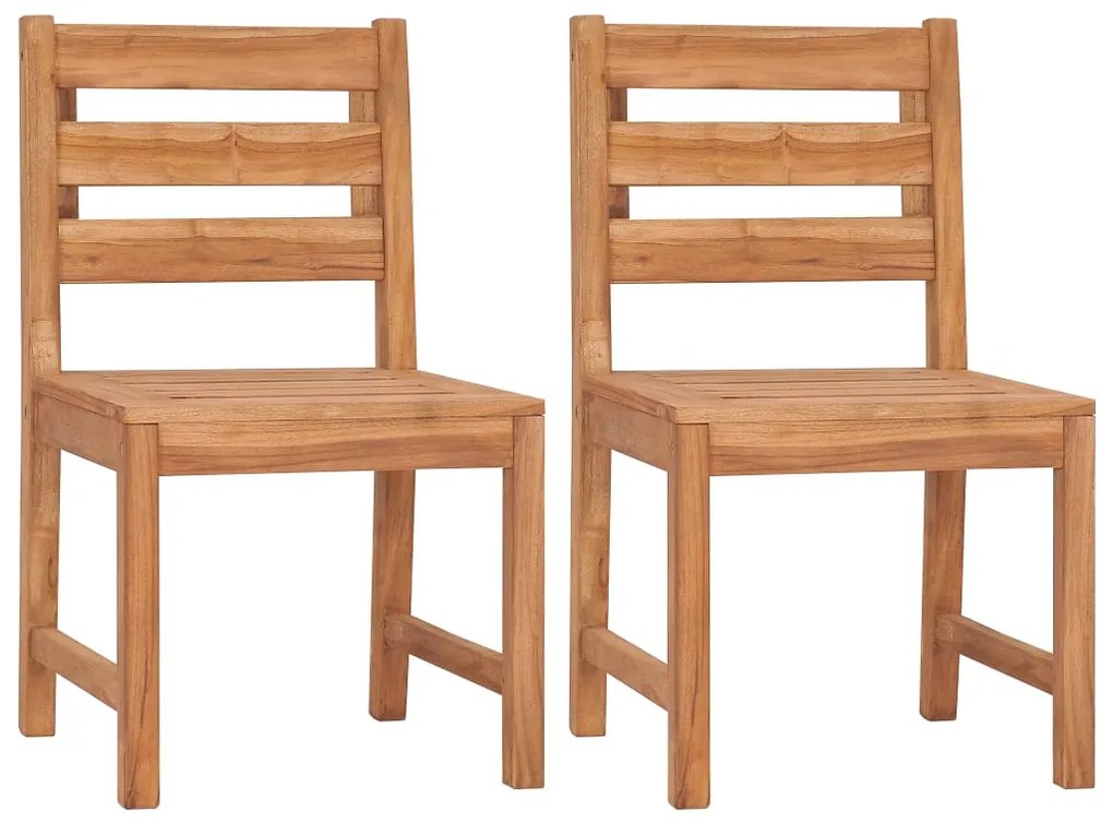 4 pcs conjunto de jantar p/ jardim madeira de teca maciça