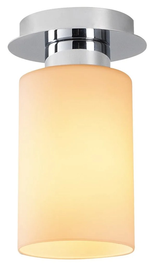 Candeeiro de Parede Balcova – Prateado – Diâmetro 12 cm, Altura 19 cm