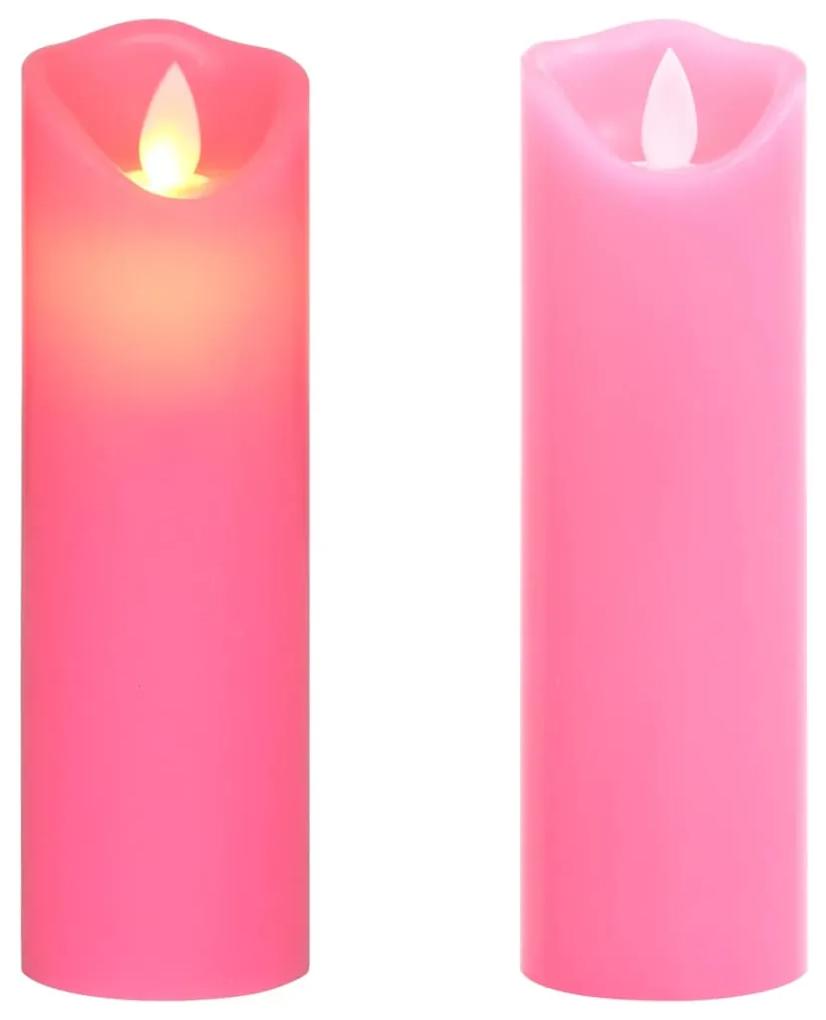 5 pcs conjunto de velas LED c/ controlo remoto branco quente
