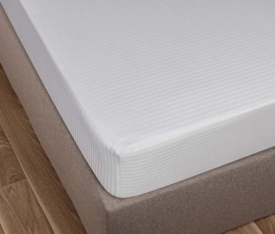 300 Fios - Lençol capa ajustável 100% algodão cetim: 150x200+35 cm ( largura x comprimento )