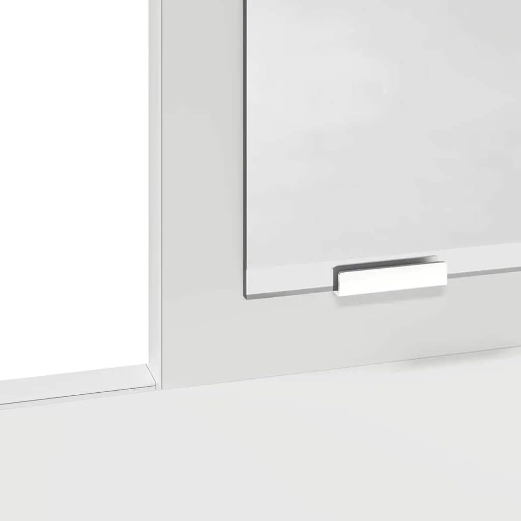 Tocador com Gavetas Branco 100x41x140 cm