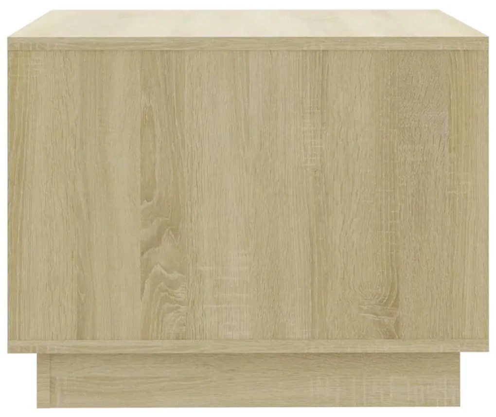 Mesa de centro 55x55x43 cm derivados de madeira carvalho sonoma