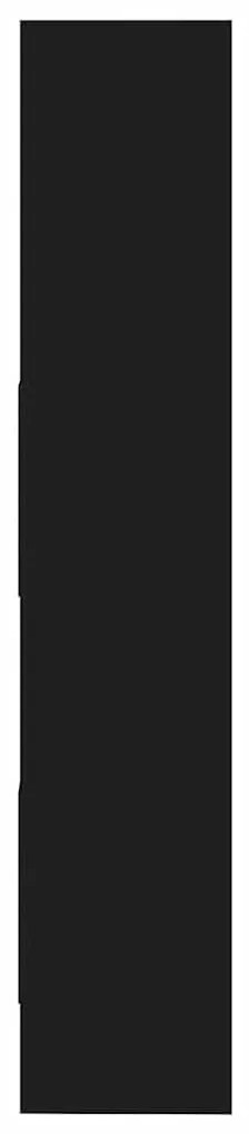 Estante 60x35x180 cm contraplacado preto