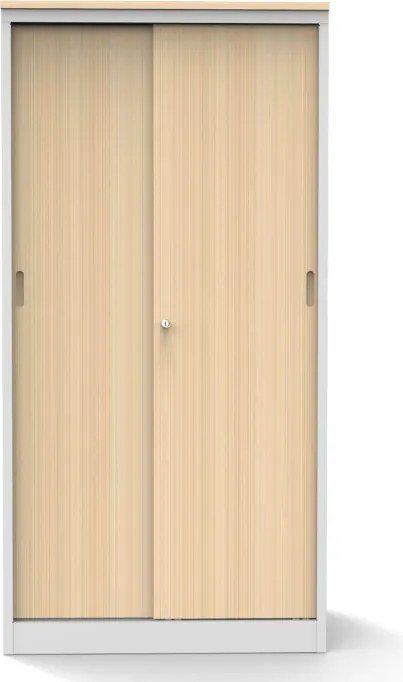 Armário com Portas de Correr em Melamina 1950x1000x420 mm - Ind
