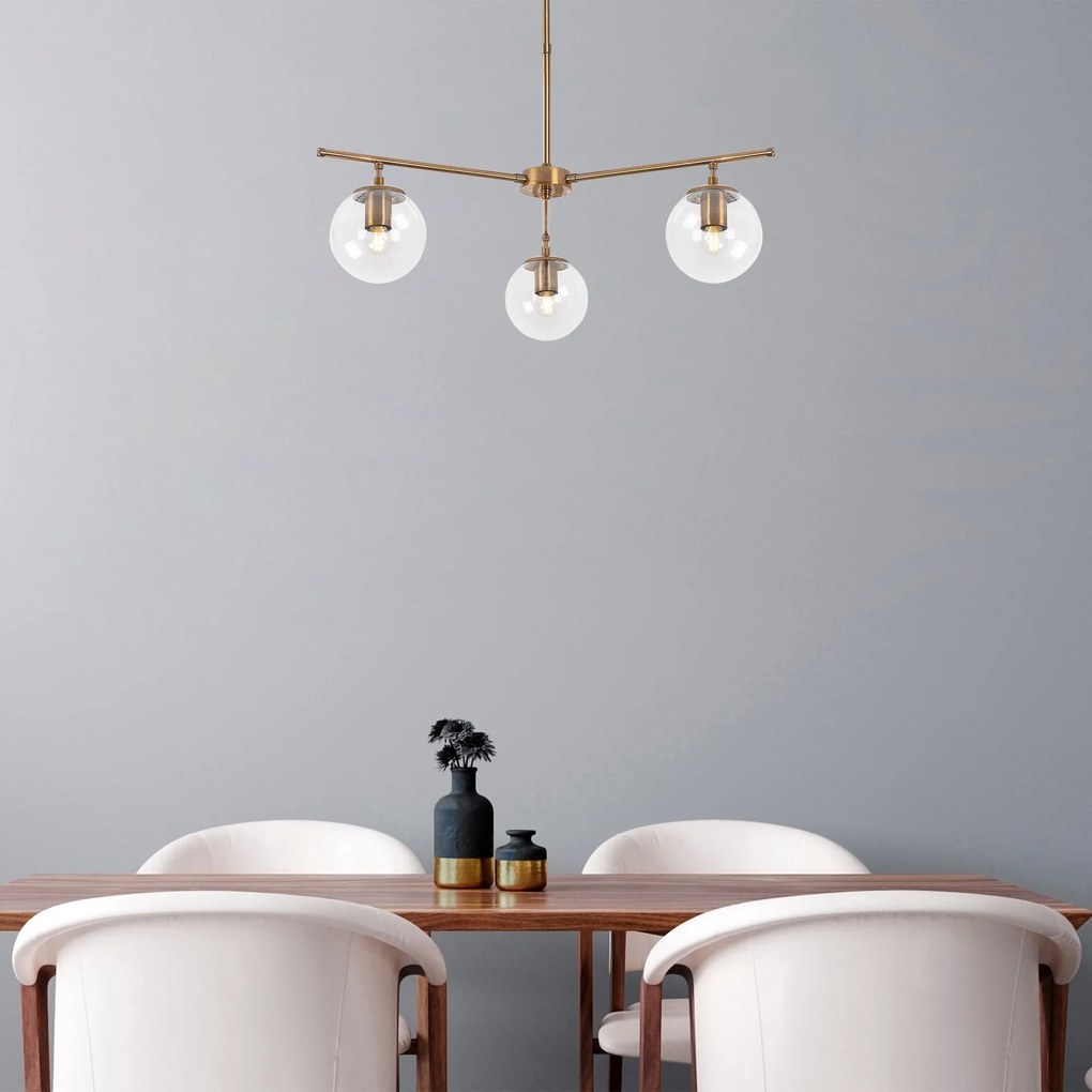 Candeeiro de Teto Atmaca – Vintage – 70 x 70 cm