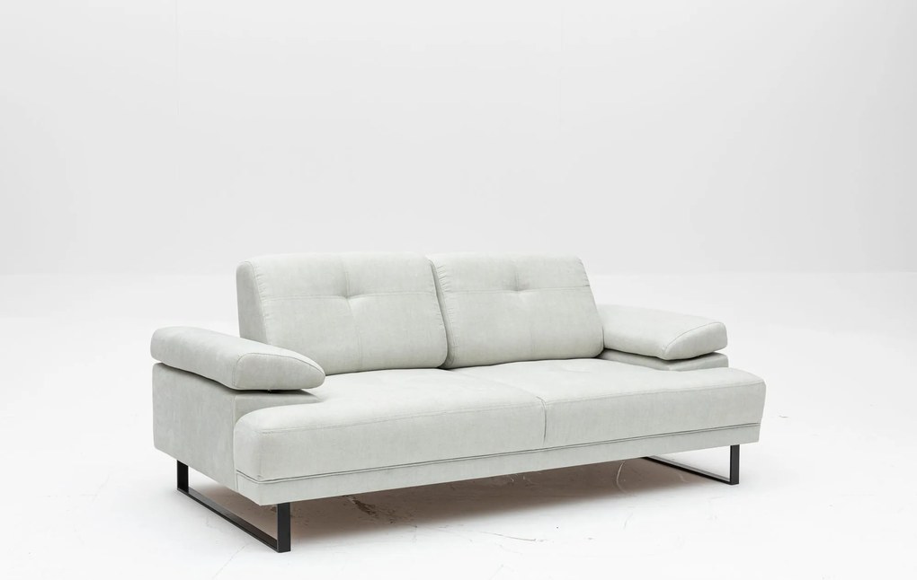 Sofá-Cama Mustang – Branco – 199 cm x 99 cm x 83 cm
