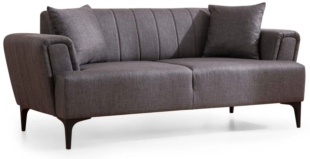Sofá de 2 Lugares Hamlet – Cinzento Escuro – 180x95x77 cm